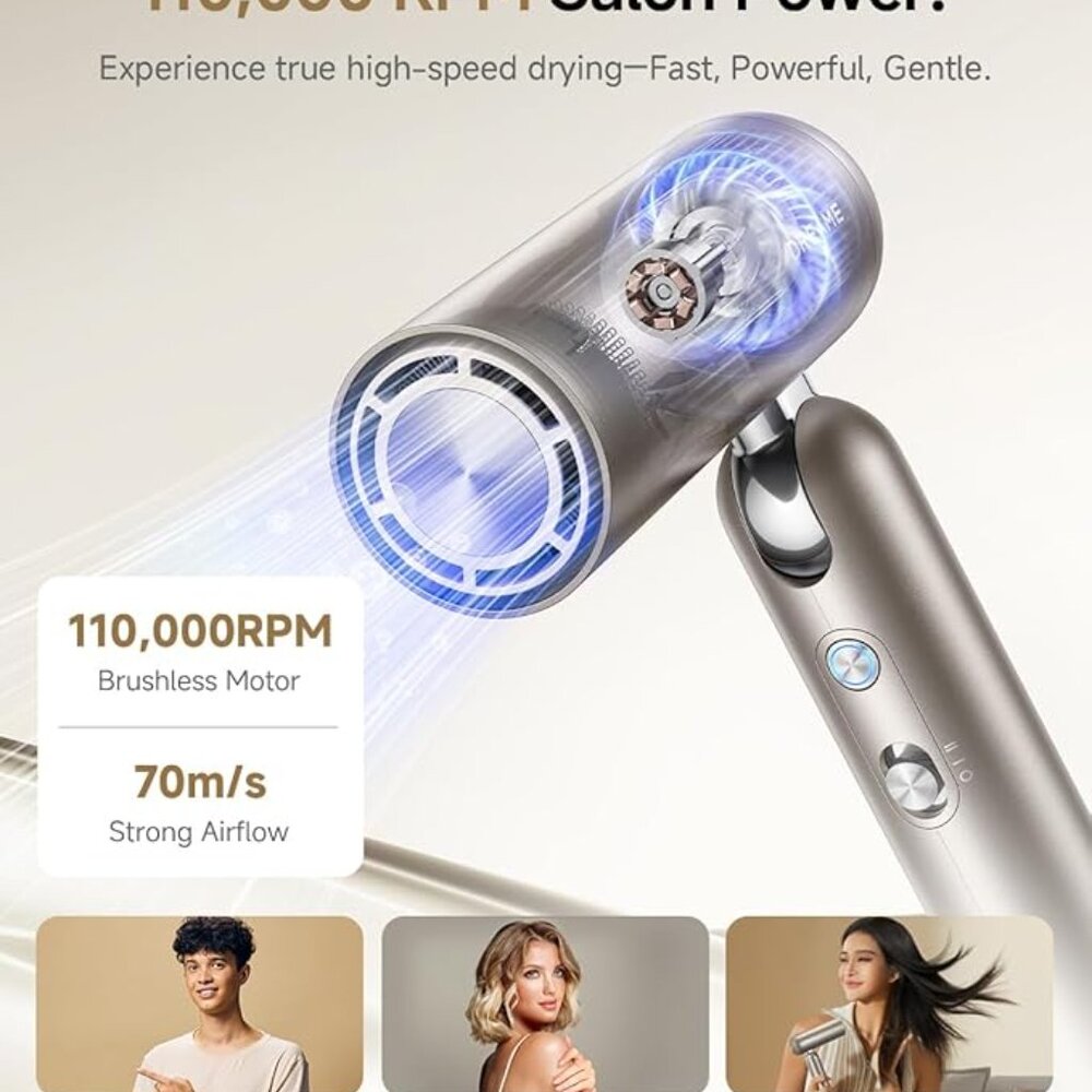DREAME Pocket Portable Pure High-Speed Hair Dryer - Picture 6 of 6